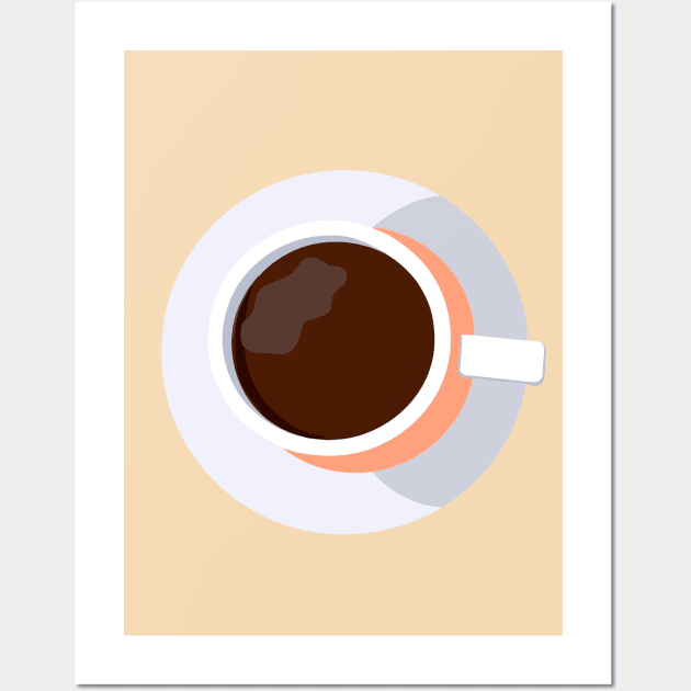 Minimal Kitchen Coffee Wall Art by maxcode